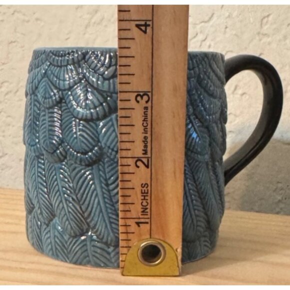 John Derian Blue Stoneware Mug 15oz - Picture 8 of 8